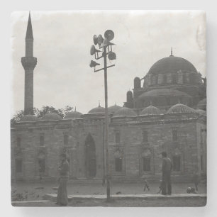 Dessous-de-verre En Pierre Mosquée Camii Beyazit Istanbul Turquie vintage