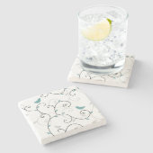 Dessous-de-verre En Pierre motif 5 (Côté)