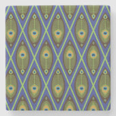 Dessous-de-verre En Pierre Motif asiatique (Devant)