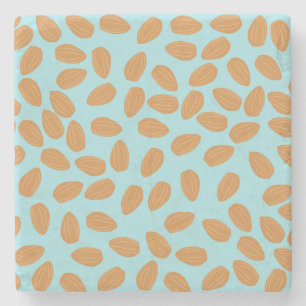 Dessous-de-verre En Pierre Motif d'amandes