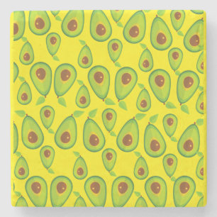 Dessous-de-verre En Pierre Motif d'amour Avocado - Tasty Avocado Lover