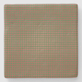 Dessous-de-verre En Pierre Motif de Noël de fête (Devant)