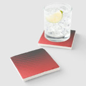 Dessous-de-verre En Pierre Motif de points (Côté)