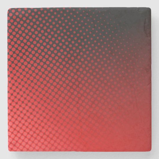 Dessous-de-verre En Pierre Motif de points (Devant)