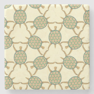 Dessous-de-verre En Pierre Motif de tortue