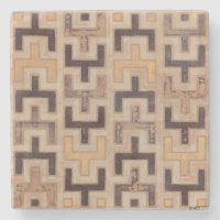 Motif décoratif africain en tissu boueux