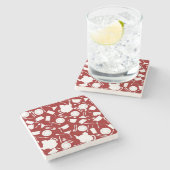 Dessous-de-verre En Pierre Motif d'éléments de cuisine (Côté)