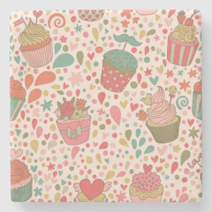 Dessous-de-verre En Pierre Motif doux