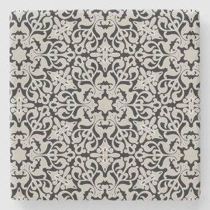 Dessous-de-verre En Pierre Motif floral arabe