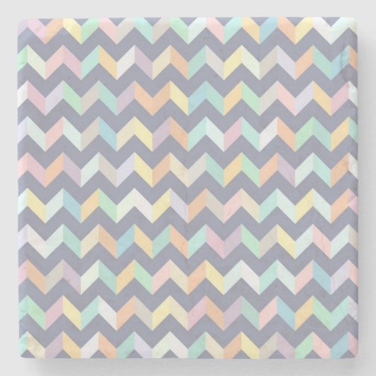 Dessous-de-verre En Pierre Motif géométrique (Devant)