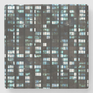 Dessous-de-verre En Pierre Motif lumineux de fenêtres