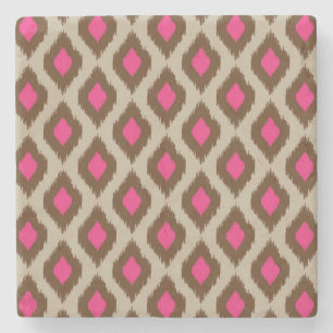 Dessous-de-verre En Pierre motif moderne de ikat