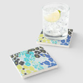 Dessous-de-verre En Pierre Motif moderne tendance Leopard (Côté)