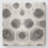 Dessous-de-verre En Pierre Motif Petoskey Stone (Devant)