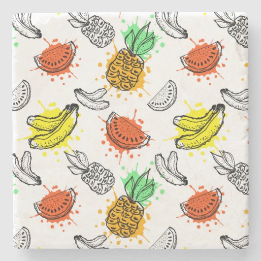 Dessous-de-verre En Pierre Motif sans couture Vector Graphic (Devant)