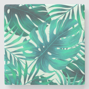 Dessous-de-verre En Pierre Motif tropical