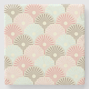 Dessous-de-verre En Pierre Motif vintage japonais