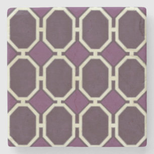 Dessous-de-verre En Pierre Motifs de marché VIII