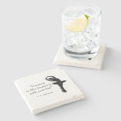 Dessous-de-verre En Pierre Motivation de la danse (Côté)