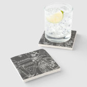 Dessous-de-verre En Pierre Motorcycle 1 coastercnm (Côté)