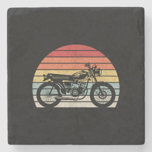 Dessous-de-verre En Pierre Motorcycle vintage