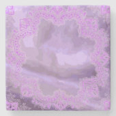 Dessous-de-verre En Pierre Mouchoir pourpre Dessous de verre en pierre de mar (Devant)