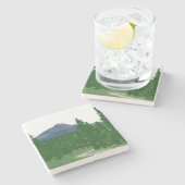 Dessous-de-verre En Pierre Mountain Meadow (Côté)
