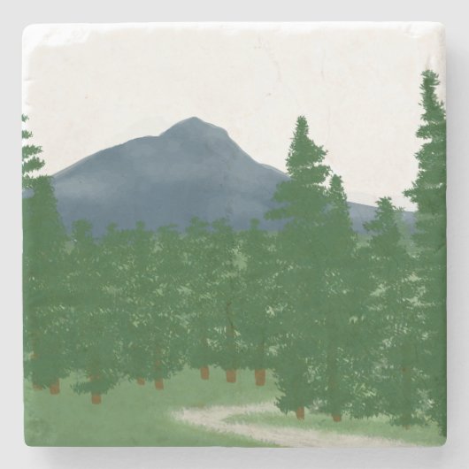 Dessous-de-verre En Pierre Mountain Meadow (Devant)
