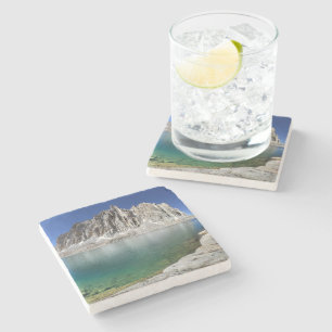 Dessous-de-verre En Pierre Mt Hitchcock sur le lac Lower Hitchcock 2 - Sierra