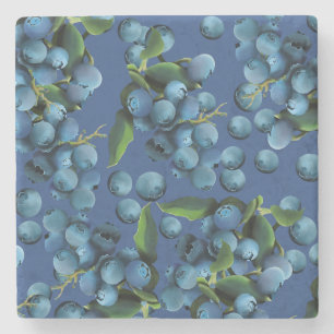 Dessous-de-verre En Pierre Myrtilles Joli Fruit