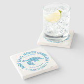 Dessous-de-verre En Pierre Nags Head (tortue de mer) (Côté)