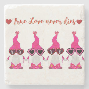 Dessous-de-verre En Pierre Naissance de la Saint Valentin