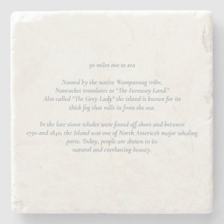 Dessous-de-verre En Pierre Nantucket 30 Miles Out to Sea Dessous de verre