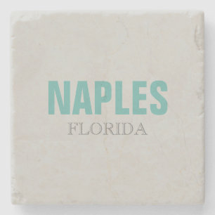 Dessous-de-verre En Pierre Naples Floride Style Plage