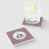 Dessous-de-verre En Pierre Nautical design (Côté)