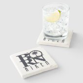 Dessous-de-verre En Pierre NÉ Aiken SC (Côté)