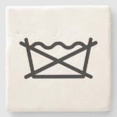 DESSOUS-DE-VERRE EN PIERRE NE LAVEZ PAS ! (Devant)