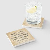 Dessous-de-verre En Pierre Ne pas interférer | Devis sud | Sagesse de Cowboy (Côté)