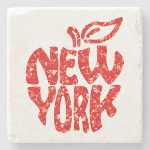DESSOUS-DE-VERRE EN PIERRE NEW YORK