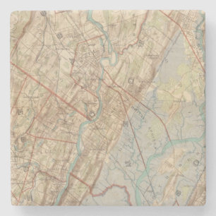 Dessous-de-verre En Pierre Newark et Paterson, New Jersey
