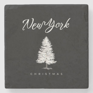 Dessous-de-verre En Pierre Noël à New York