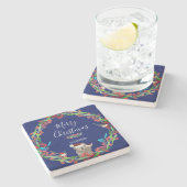 Dessous-de-verre En Pierre Noël australien (Côté)