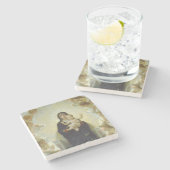 Dessous-de-verre En Pierre Noël de l'Adoration (Côté)