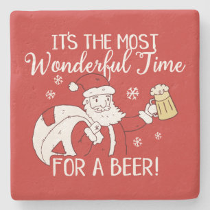 Dessous-de-verre En Pierre Noël Le moment le plus merveilleux pour une Père N