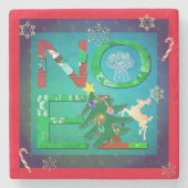 Dessous-de-verre En Pierre Noël Noel (Devant)