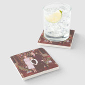 Dessous-de-verre En Pierre Noël Président James Jimmy Carter Maison Blanche (Côté)