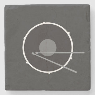 Dessous-de-verre En Pierre Noir moderne