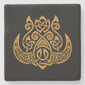 Dessous-de-verre En Pierre Norse Boar (Devant)