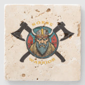 Dessous-de-verre En Pierre Norse Warrior (Devant)