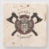 Dessous-de-verre En Pierre Norse Warrior (Devant)